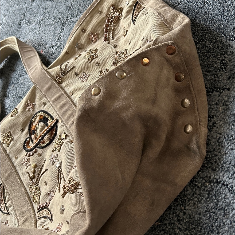Rare FP Celestial tote Embroidered Tote Bag - Picture 7 of 13